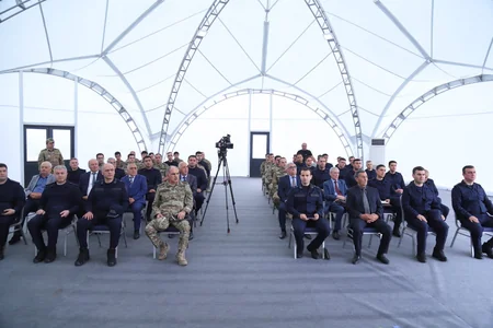 Prokurorluq orqanlarının əməkdaşları yeni səhra geyim formasından ilk dəfə Laçında istifadə edib