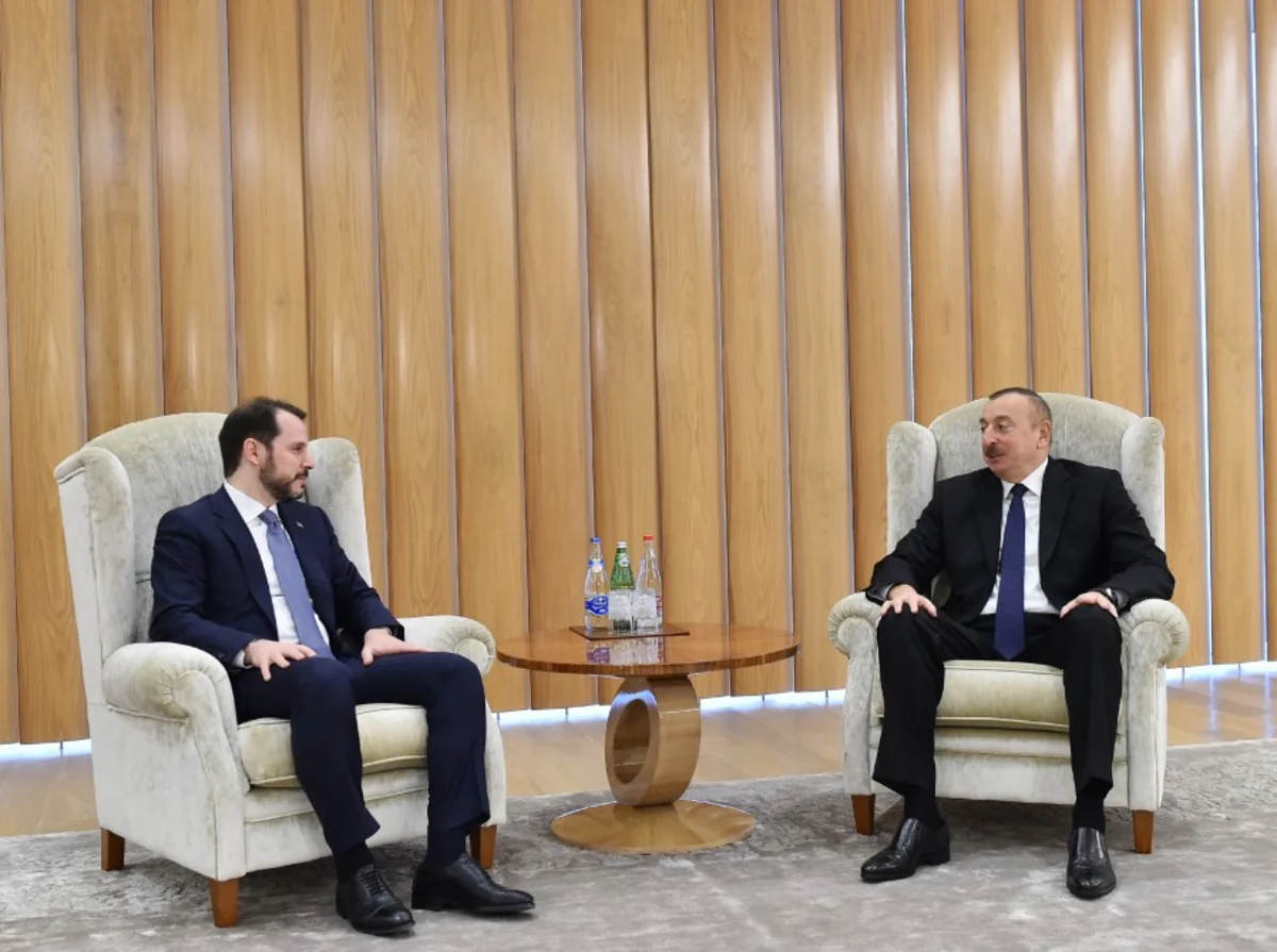 President Ilham Aliyev meets with Turkish minister of energy and natural resources