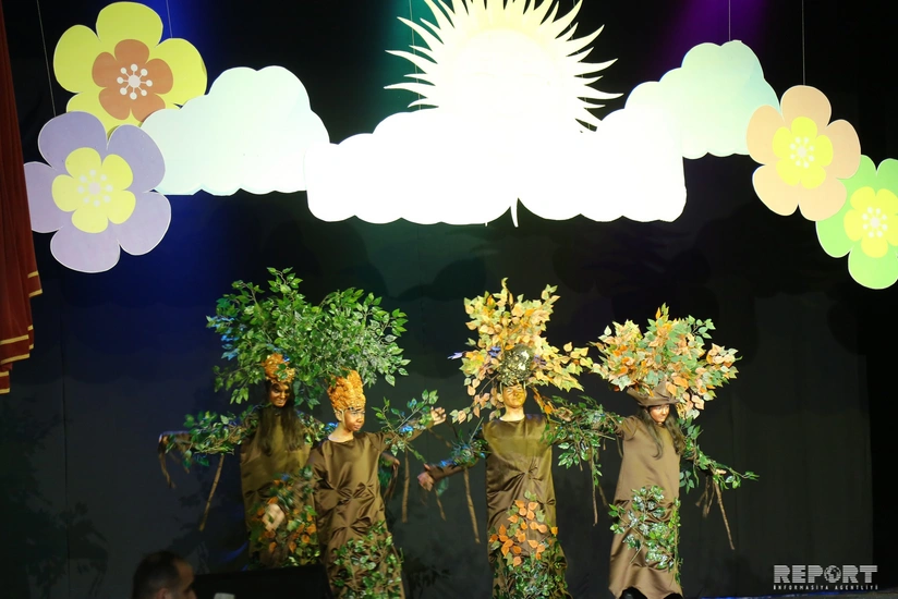 Cultural center of State Security Service hosts children's play Tiq-tiq khanim's Father False