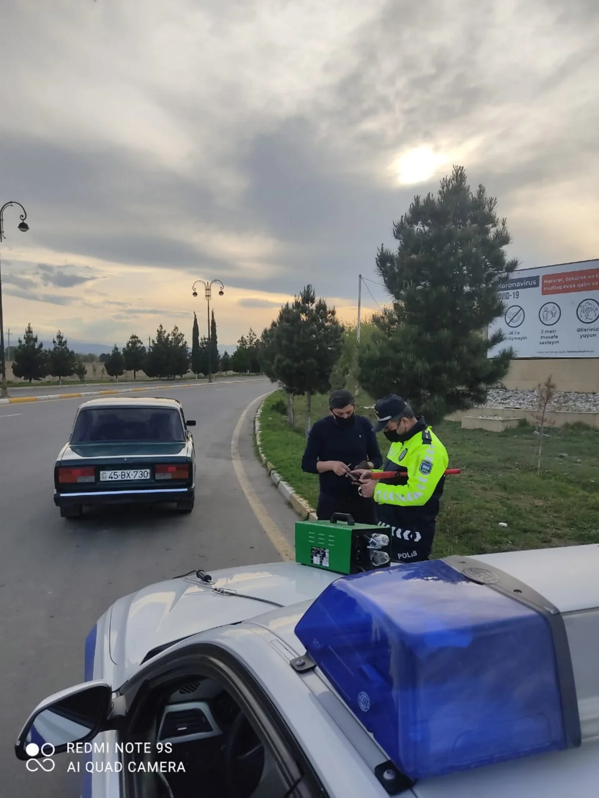 Samuxda reyd zamanı 15 nəfər sürücü inzibati məsuliyyətə cəlb edilib