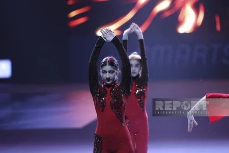 Bakıda batut gimnastikası və tamblinq üzrə Dünya Kubokunun açılış mərasimi keçirilib