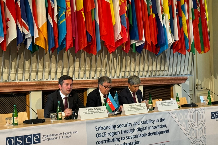 Yalçın Rəfiyev Praqada COP29-la bağlı tədbirdə iştirak edib