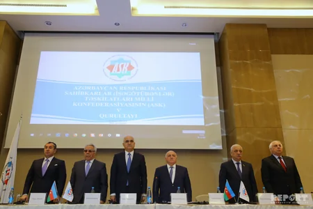 Bakıda Azərbaycan Sahibkarlar Konfederasiyasının V Qurultayı keçirilir