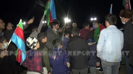 Cəlilabadda Vətən müharibəsi qazisi çoşqu ilə qarşılandı