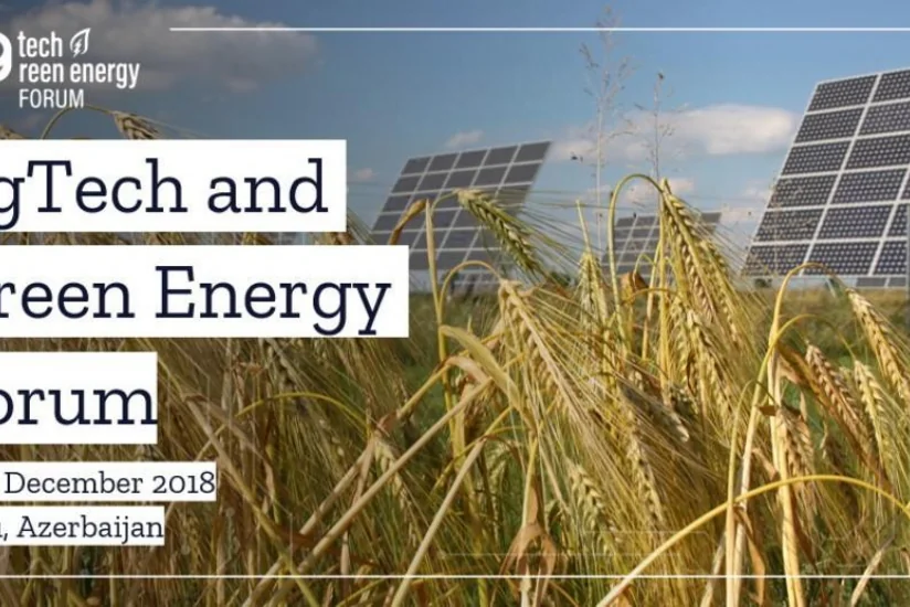 “AgTech and Green Energy”də 15 startap təqdim ediləcək