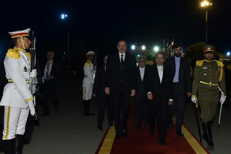 ​İlham Əliyevin İrana səfəri başa çatıb