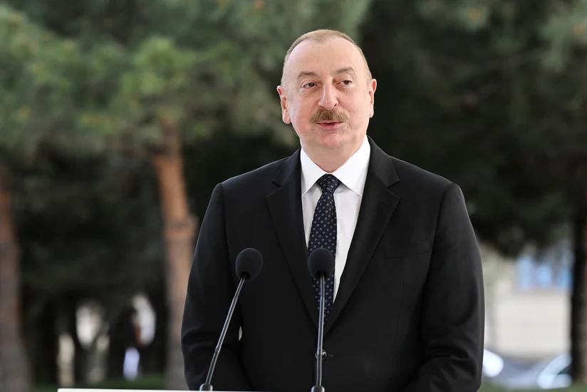 İlham Əliyev: Çingiz Aytmatovun Bakıdakı abidəsi birliyimizin, dostluğumuzun və qardaşlığımızın rəmzinə çevriləcək