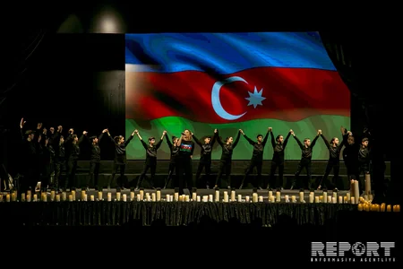 Qarabağın səsi adlı rəsm əsərlərinin sərgisi və ədəbi-bədii tədbir keçirilib