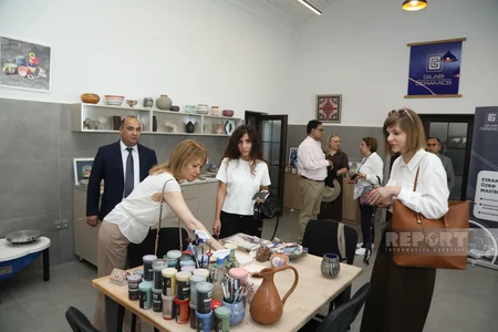 Diplomats and military attachés visit Gilabi Ceramics creative center in Lachin