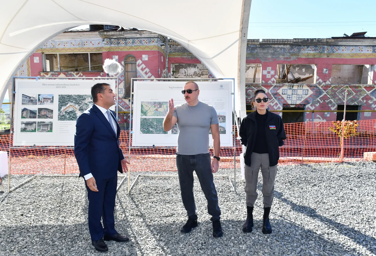 President and First Lady informed of tourism projects to be implemented in Tugh