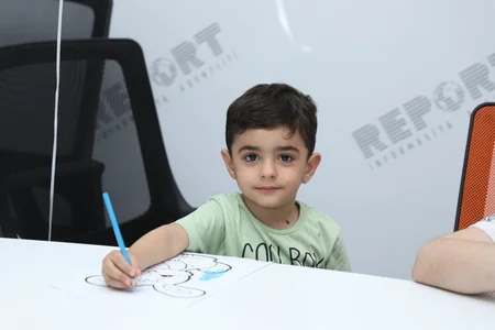 Festive atmosphere at Report News Agency on Children's Day