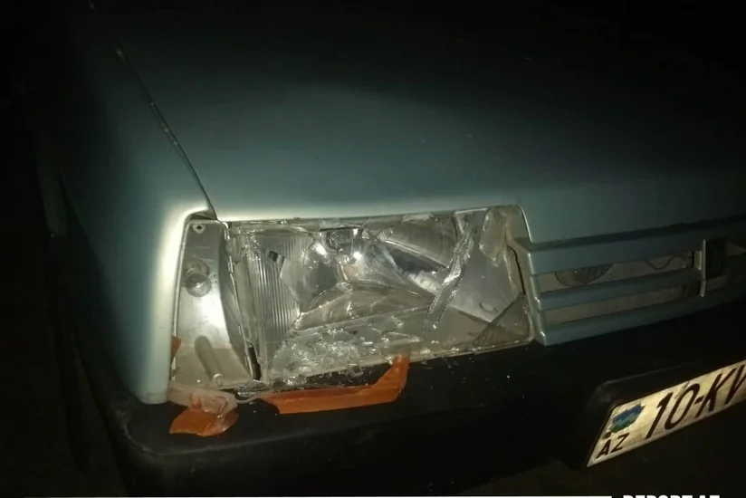 В Гахе автомобиль сбил душевнобольного мужчину