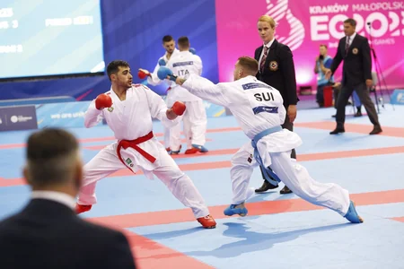 Avropa Oyunları: Azərbaycanın 3 karateçisi mübarizəni dayandırıb, biri medalı təmin edib
