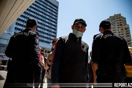 Bakıda polis naryadlarının sayı artırılıb - FOTOREPORTAJ