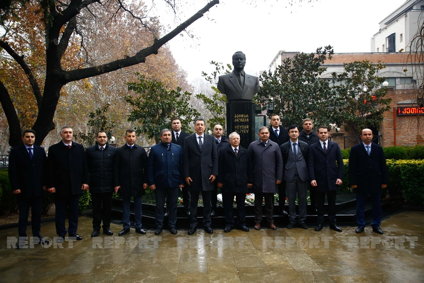 Gürcüstanda Heydər Əliyevin xatirəsi anılıb
