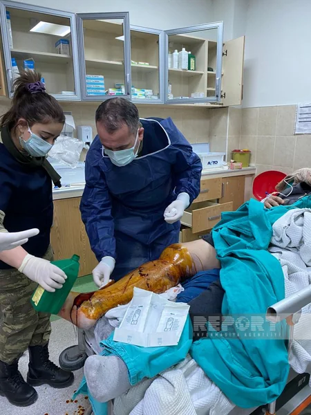 Азербайджанские врачи принимают активное участие в эвакуации пострадавших в ходе землетрясения в Турции