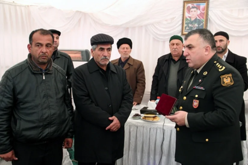 ​Şəhid Aydın Abdullayev ölümündən sonra medalla təltif olunub