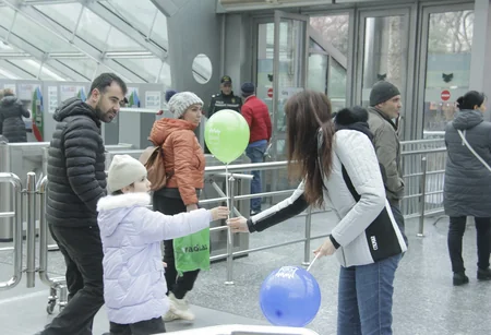 Bakı metrosunda Novruz şənliyi keçirilib