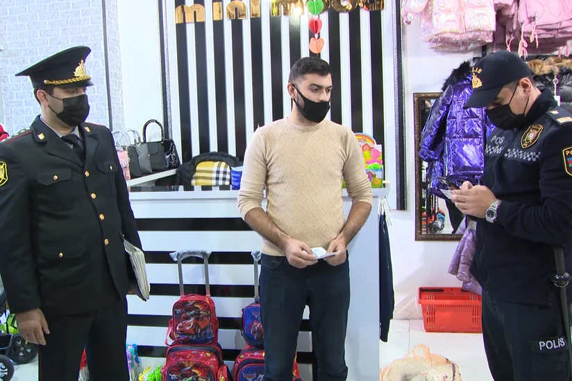 Abşeronda ictimai nəqliyyatda maska taxmayan sürücü və sərnişin cərimələnib
