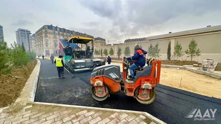 Ağ şəhərdə 12 küçə inşa edilir