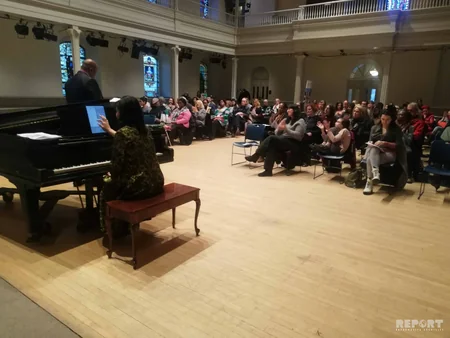 Azərbaycanlı pianoçu Nyu-Yorkda konsert verdi - VİDEO