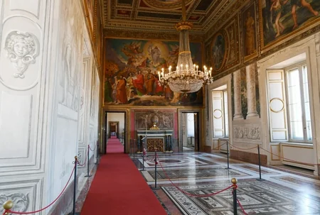First lady Mehriban Aliyeva viewed Quirinale Palace in Rome