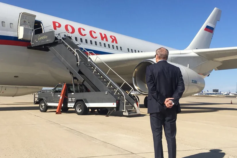 Amerikadan çıxarılan ilk rusiyalı diplomat qrupu Vaşinqtonu tərk edib