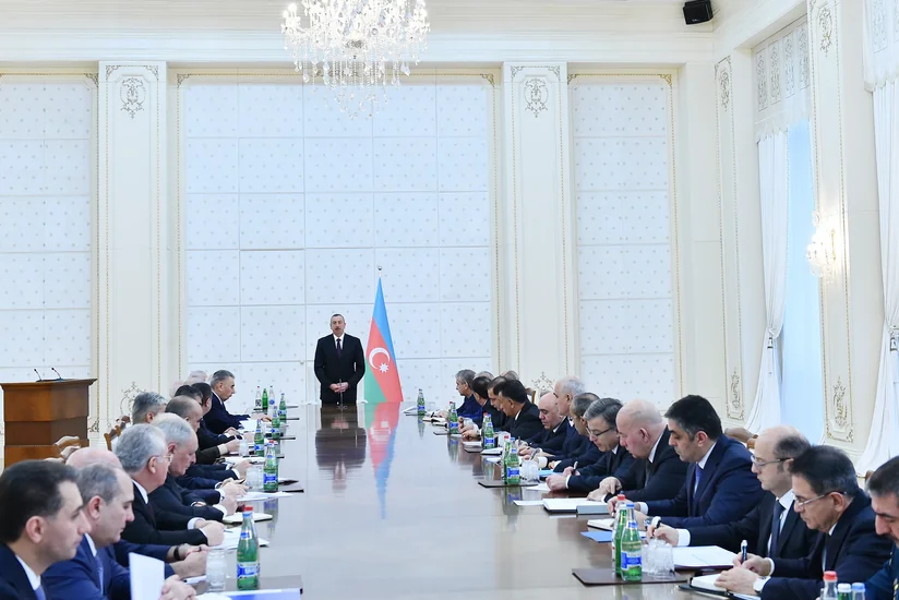 President Ilham Aliyev chairs meeting of Cabinet of Ministers