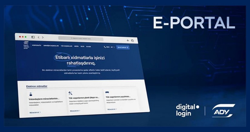 ADY-nin elektron xidmətlər portalı “digital.login”ə inteqrasiya edilib