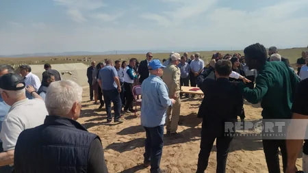 Глава организации Корни мира побывала в селе Абдуррахманлы Физулинского района
