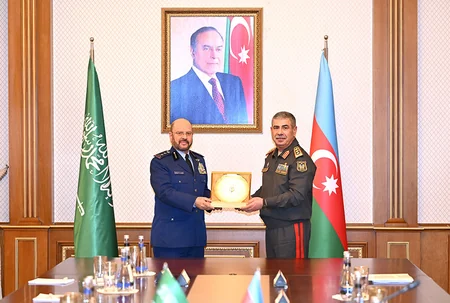 Azərbaycan və Səudiyyə Ərəbistan Krallığı arasında hərbi əməkdaşlıq müzakirə edilib