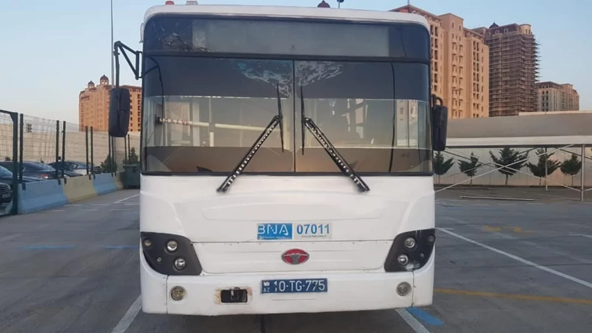 BNA: Qaydanı pozan sürücü işdən çıxarılıb, avtobus isə xətdən kənarlaşdırılıb
