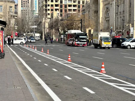 Bakıda yeni velosiped yolları salınır