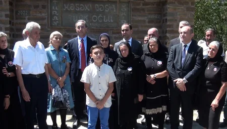 Ordubadda türkiyəli şəhidin xatirəsinə bulaq-abidə ucaldılıb