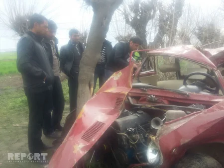В Агджабеди в результате аварии погибли 2 человека, 4 ранены - ФОТО - ВИДЕО