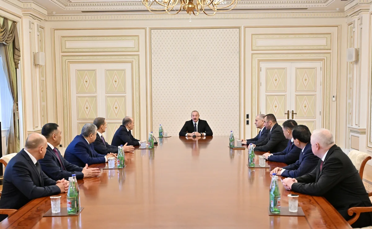 İlham Əliyev MDB dövlətlərinin təhlükəsizlik və xüsusi xidmət orqanlarının rəhbərlərini qəbul edib - YENİLƏNİB