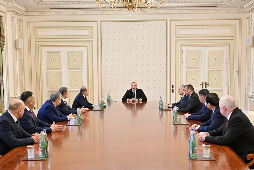 İlham Əliyev MDB dövlətlərinin təhlükəsizlik və xüsusi xidmət orqanlarının rəhbərlərini qəbul edib - YENİLƏNİB