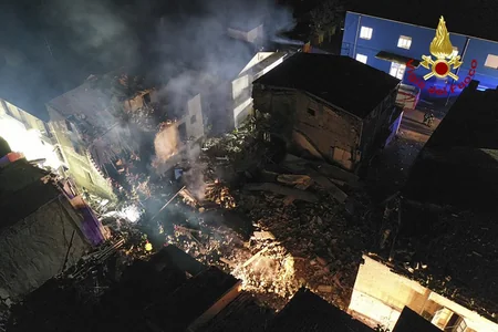 İtaliyada partlayış nəticəsində bir neçə nəfər həlak olub