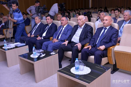 ​Alimlər Evində Xoşbəxt Yusifzadə ilə görüş keçirilib