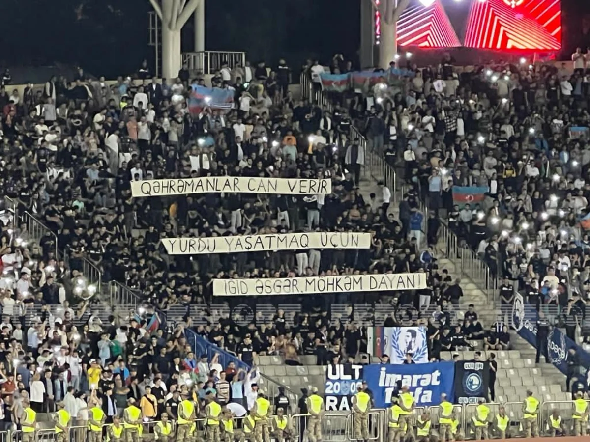 Qarabağın oyununda azarkeşlərin iştirakı ilə sükut olub