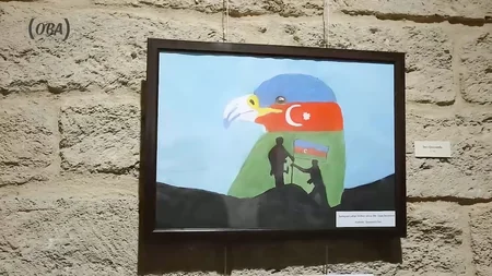 “OBA” “Azad Xocalı: kiçik əllərdən böyük rəsmlər” adlı sərgi keçirib – FOTO/VİDEO