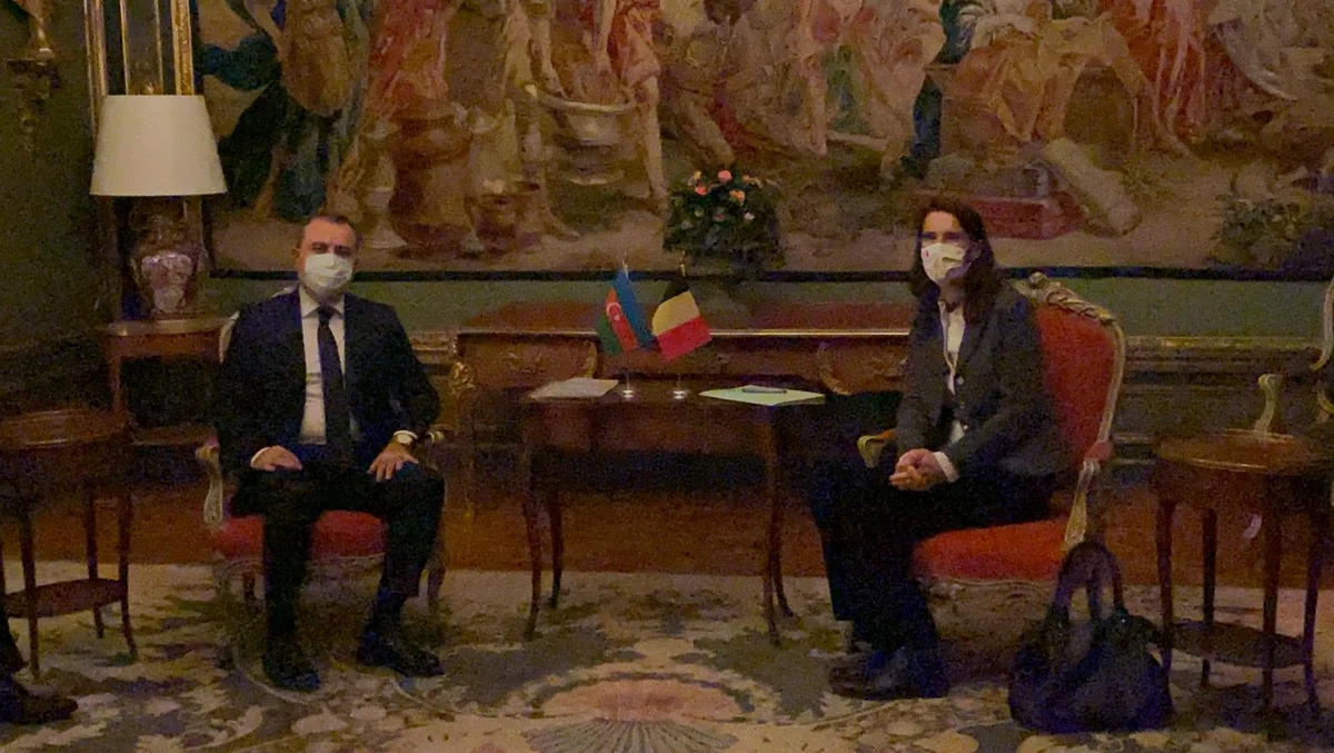 Azərbaycanın XİN başçısı belçikalı nazirlə görüşüb