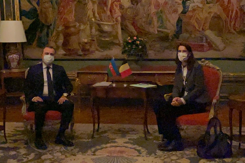 Azərbaycanın XİN başçısı belçikalı nazirlə görüşüb