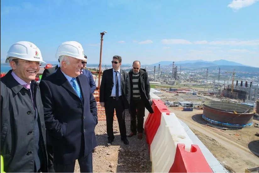 ​Türkiyənin iqtisadiyyat naziri “Petkim”də olub