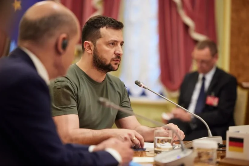 Зеленский: Почувствовали поддержку сразу четырех европейских стран