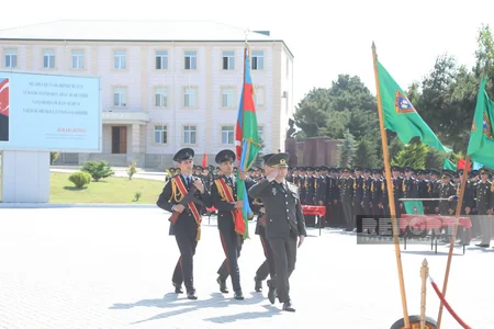 Cəmşid Naxçıvanski adına Hərbi Liseydə kursantların növbəti buraxılış mərasimi olub