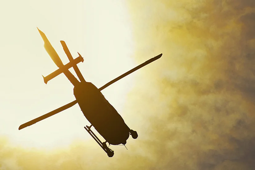 В Греции разбился вертолет, два человека погибли