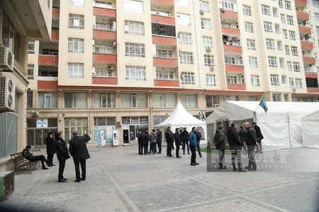 Səfirliyə terror hücumunda şəhid olan Orxan Əsgərovun yas mərasimi keçirilir
