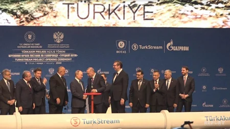 “Türk axını” qaz boru xəttinin açılış mərasimi keçirilib - FOTO - VİDEO - YENİLƏNİB