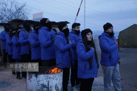 Xankəndi-Laçın yolunda keçirilən etiraz aksiyası on bir gündür davam edir